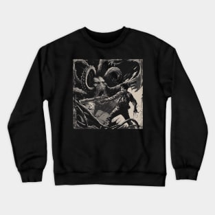 ash Vs cthulhu Crewneck Sweatshirt